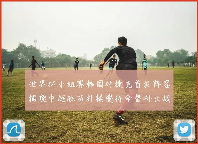 世界杯小组赛韩国对捷克首发阵容揭晓中超独苗朴镇燮待命替补出战